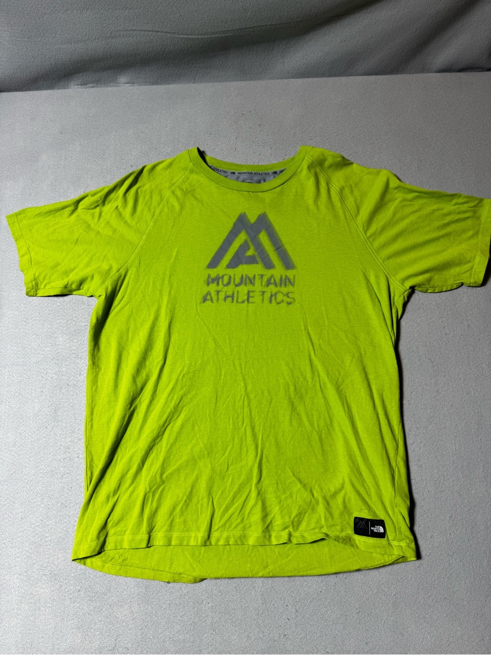 Men's Performance T‑Shirt — Lime Green